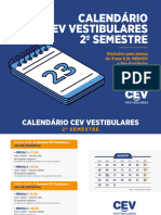 Calendario Cev Vestibulares (2º Semestre)