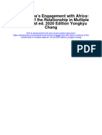 Download South Koreas Engagement With Africa A History Of The Relationship In Multiple Aspects 1St Ed 2020 Edition Yongkyu Chang all chapter