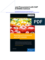 Download Sourcing And Procurement With Sap S 4Hana Ashlock all chapter