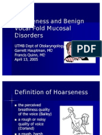 Hoarseness Slides 050413