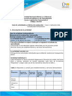 Guía de Actividades y Rubrica de evaluación - Unidad 2 - Caso 2 - Aplicación de la normatividad farmacéutica