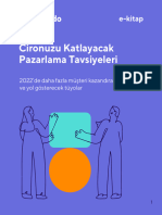 Cironuzu Katlayacak Pazarlama Tavsiyeleri