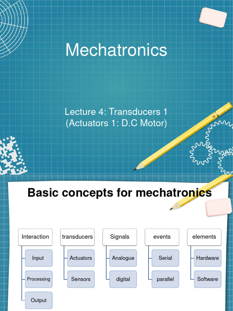 Understanding Actuators in Mechatronics | PDF | Electric Motor | Actuator