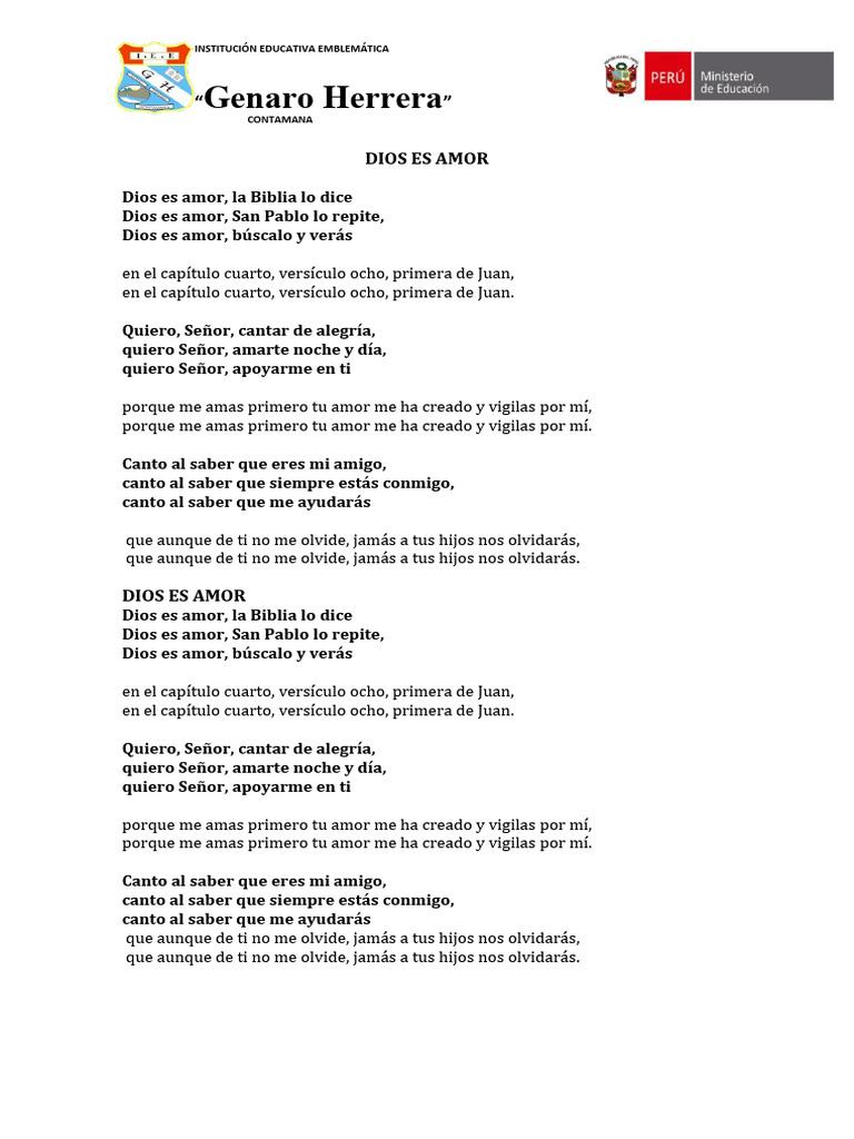 DIOS ES AMOR y Estructura de La Biblia | PDF | Biblia | Canon bíblico