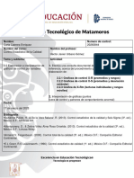 2.2 Elaboracion e Interpretacion DD Graficas de Control Por Variables