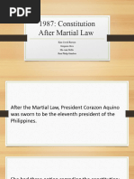 1987 Constitution of Martial Law