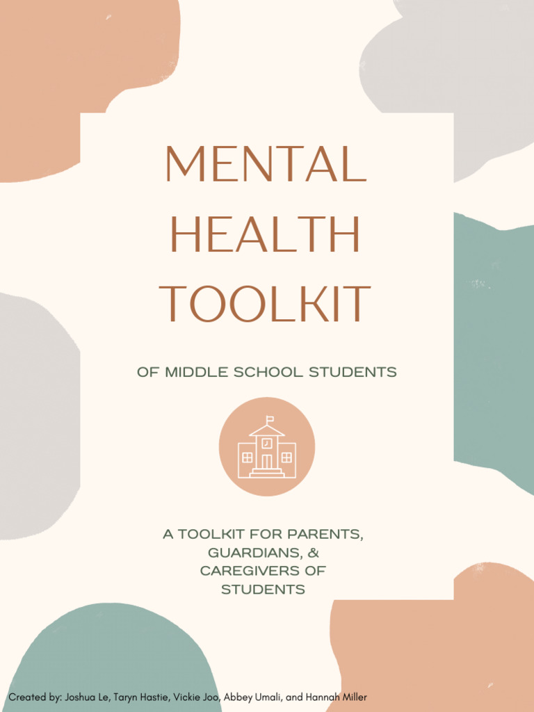 Middle School Mental Health Toolkit | PDF | Anxiety Disorder | Mental ...