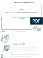 Session 01 Ch01 Introduction to Windows Server