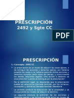 Derecho Civil 15 (Prescripción)