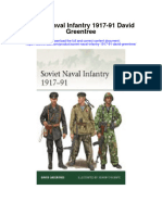 Soviet Naval Infantry 1917 91 David Greentree All Chapter