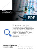 Formulación Del Problema de La Investigación