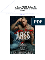 Sparking Ares RBMC Dallas TX RBMC Dallas TX Book 3 Kristine Allen All Chapter