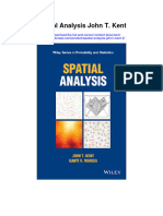 Spatial Analysis John T Kent 2 All Chapter
