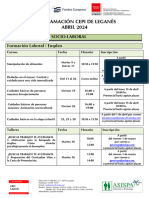 Programacion Cepi Leganes Abril 2024