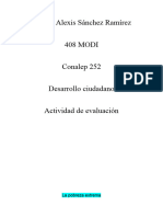 Act. de Evaluación Desarrollo Ciudadano