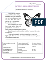 Fun Facts About Butterflies Activities Younger Grades