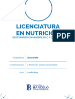 U1 - Material de Lectura - La Anatomia en Las Ciencias de La Nutricion.