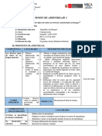 SESIÓN 4 - SEGUNDO Tipos Detexto