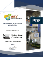 Informe Ambiental Sede Miraflores-Lima