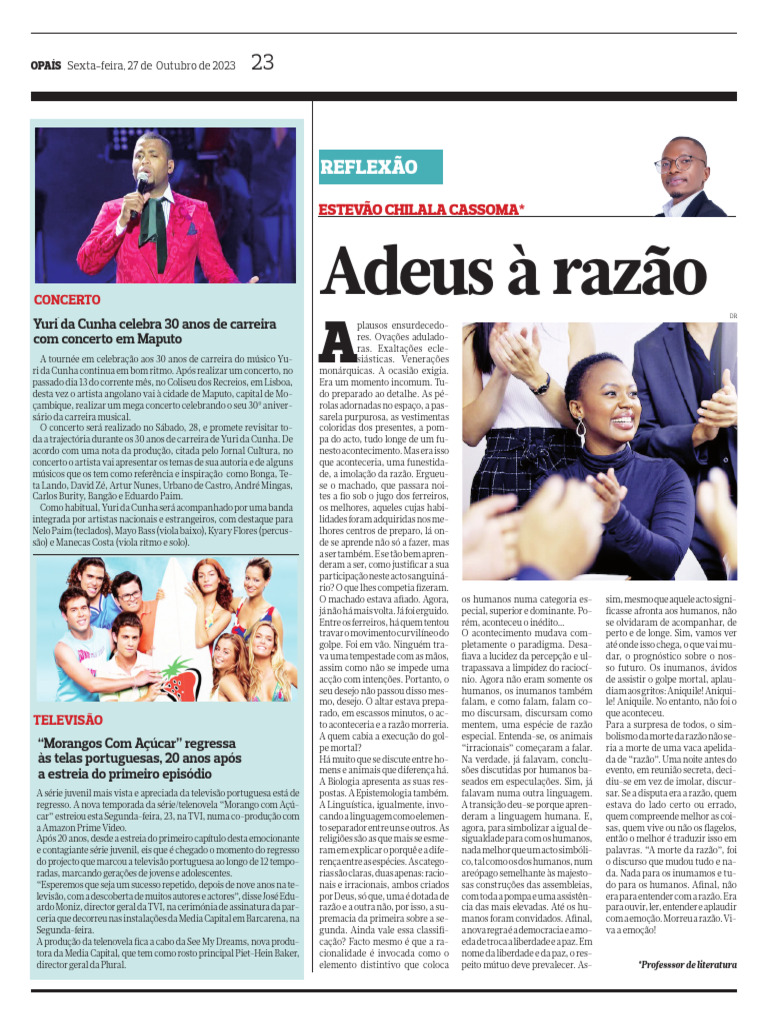 Adeus À Razão | PDF | Razão