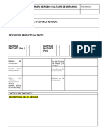 Acta Administrativa - Formato de Robo o Faltante de Mercancia - Ejemplo