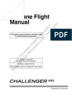 Challenger 650 Airplane Flight Manual (AFM)