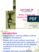 Lecture09_Media Culture  Societies