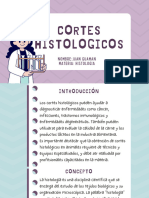 Cortes Histologicos