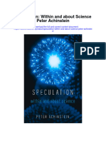 Speculation Within and About Science Peter Achinstein All Chapter