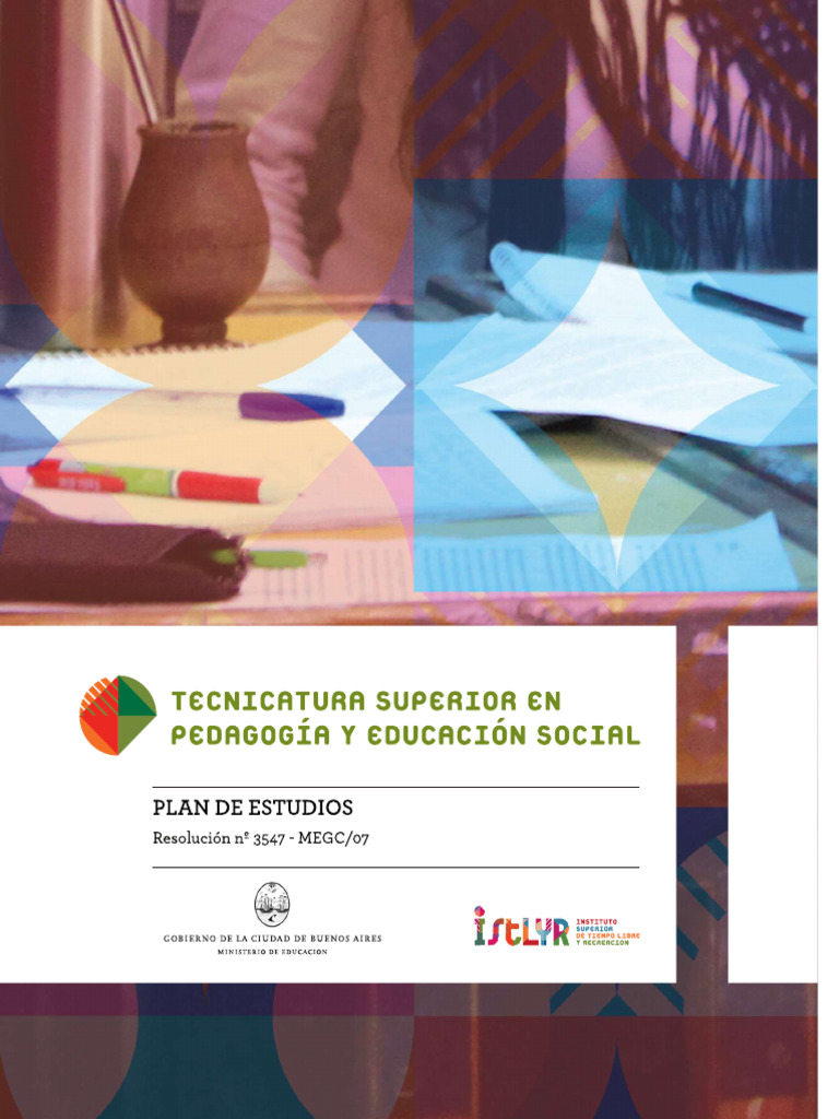 Plan de Estudios - Pedagogía y Educación Social | PDF