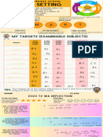 Sec 1 Target Setting