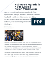 ¿Qué Es y Cómo Se Lograría La Transición y La Justicia Transicional en Venezuela_ _ Voice of America - Spanish