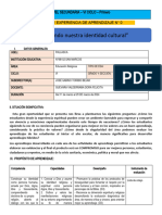 1ER GRADO- UNIDAD DE APRENDIZAJE  N° 0 -NIVEL SECUNDARIA-2024