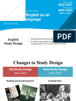 SLV English Study Design Pres