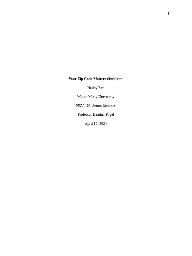 Zip Code Poverty Simulator Explained | PDF | Poverty | Poverty ...