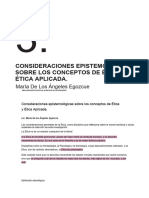 03 - Consideraciones Epistemológicas Sobre Los Conceptos de Ética y Ética Aplicada - María de Los Ángeles Egozcue