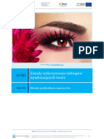 Zasady wykonywania zabiegów upiększających twarz KURS. Metody podkreślania oprawy oka. Źródło_ http___www.fotolia.com