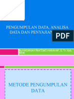 12. Pengumpulan Data, Analisa Data Dan Penyajian Data