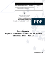 Procedimiento Registrar y actualizar la Ficha del Estudiante (Matrícula 2022) v5 (2)