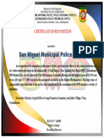 San Miguel MPS UPER Quarterly Rating