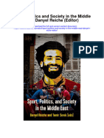 Sport Politics and Society in The Middle East Danyel Reiche Editor All Chapter