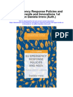 Eu Emergency Response Policies and Ngos Trends and Innovations 1St Edition Daniela Irrera Auth Full Chapter
