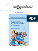Eu China Africa Trilateral Relations in A Multipolar World Hic Sunt Dracones Stahl Full Chapter