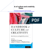 Download Handbook Of Culture And Creativity Kwan full chapter