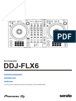 Pioneer ddj-flx6 Instruction Manual