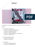 Disk Partitioning Lab - Part I