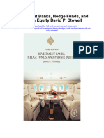 Download Investment Banks Hedge Funds And Private Equity David P Stowell full chapter