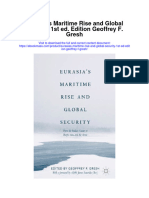 Eurasias Maritime Rise and Global Security 1St Ed Edition Geoffrey F Gresh Full Chapter