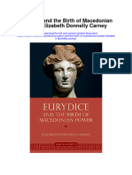 Download Eurydice And The Birth Of Macedonian Power Elizabeth Donnelly Carney full chapter