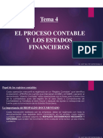 Tema #4 El Proceso Contable y Los EEFF